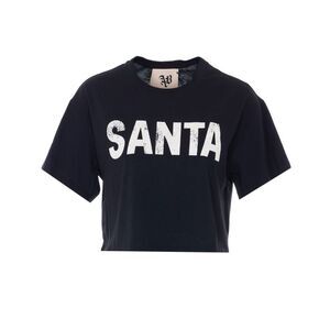 Aniye By Women Santa Cropped Top